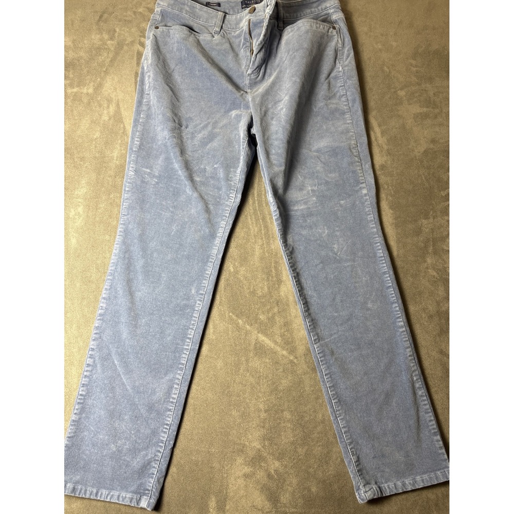 Cottagecore Whimsy Talbots Corduroy Pants Blue